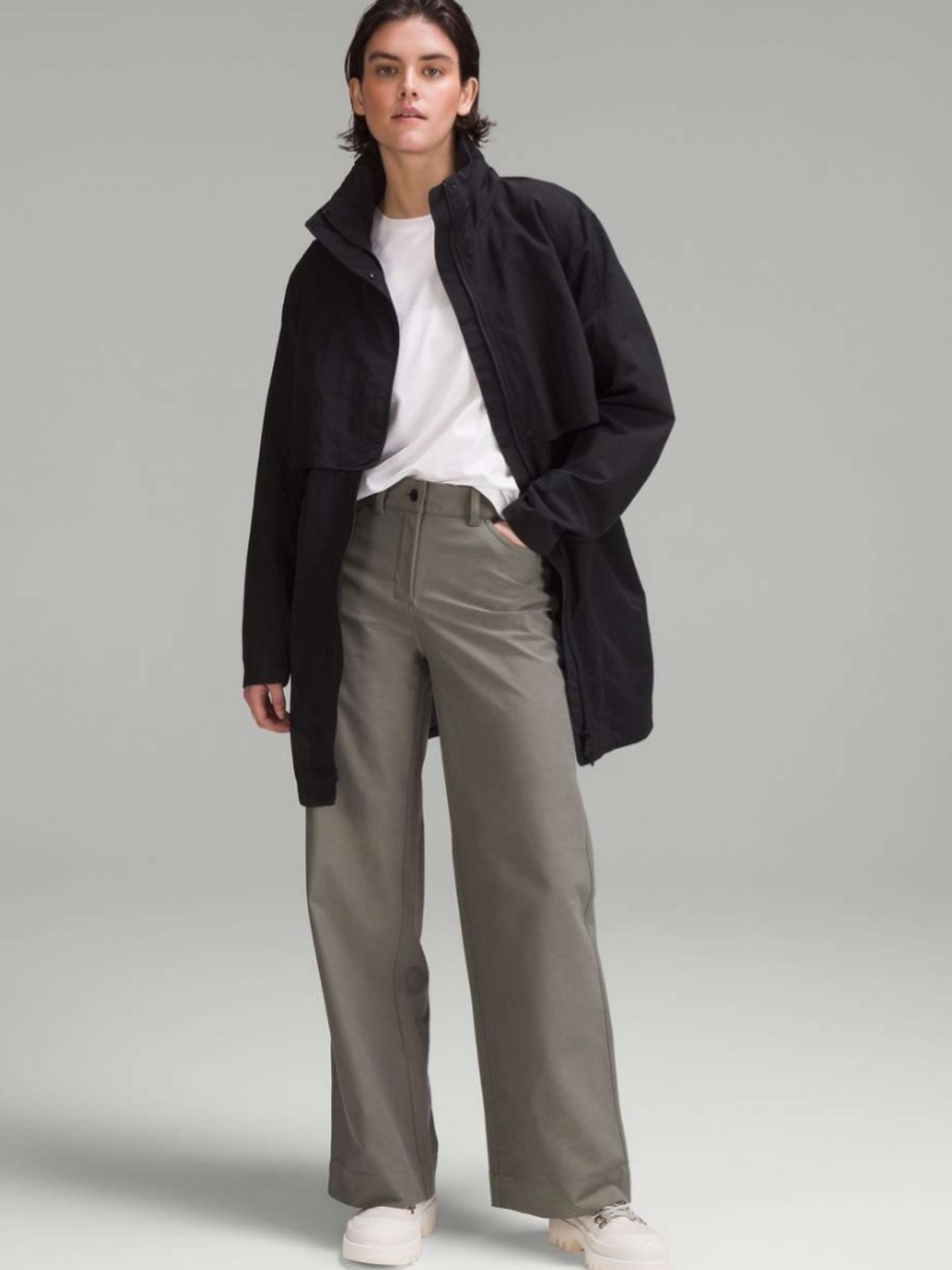 Lululemon City Sleek 5 Pocket High-Rise Wide-Leg Pant Full Length Pants
